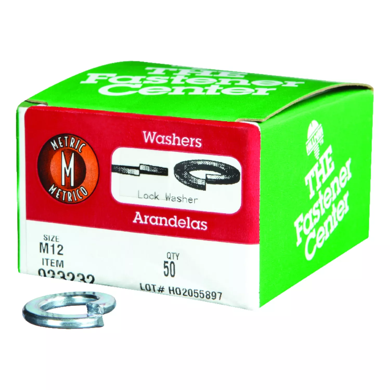 0.47 In. Dia. Zinc-plated Steel Split Lock Washer 50 Pk