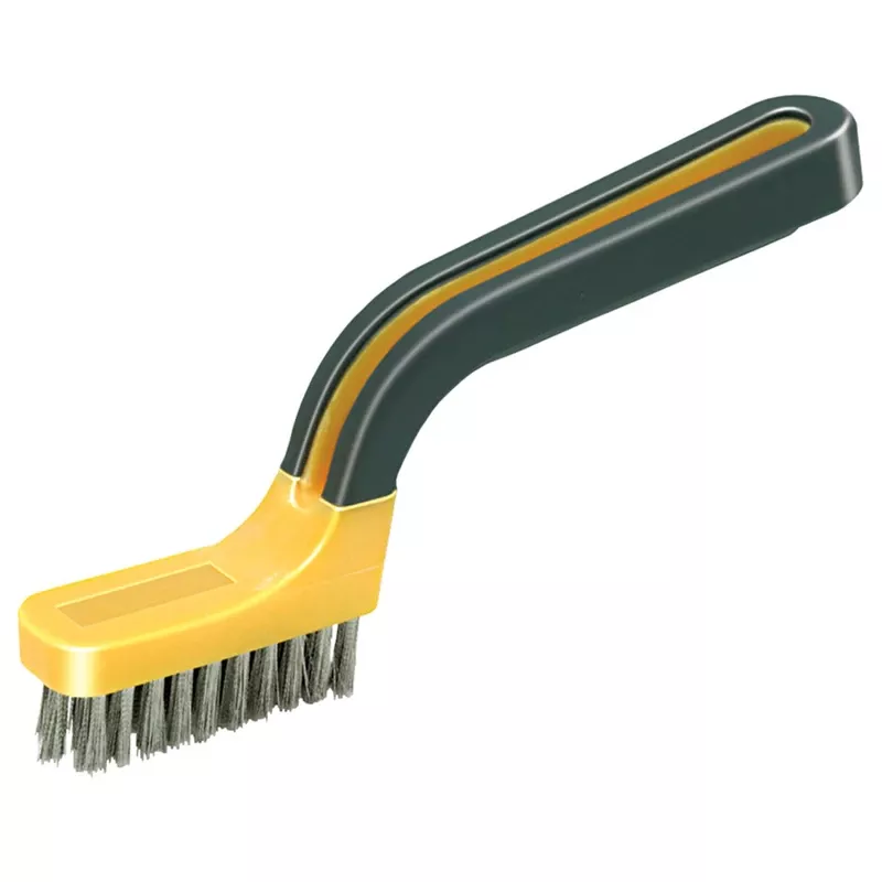 0.75 In. W X 7 In. L Stainless Steel Stripping Brush With Soft Grip Handle