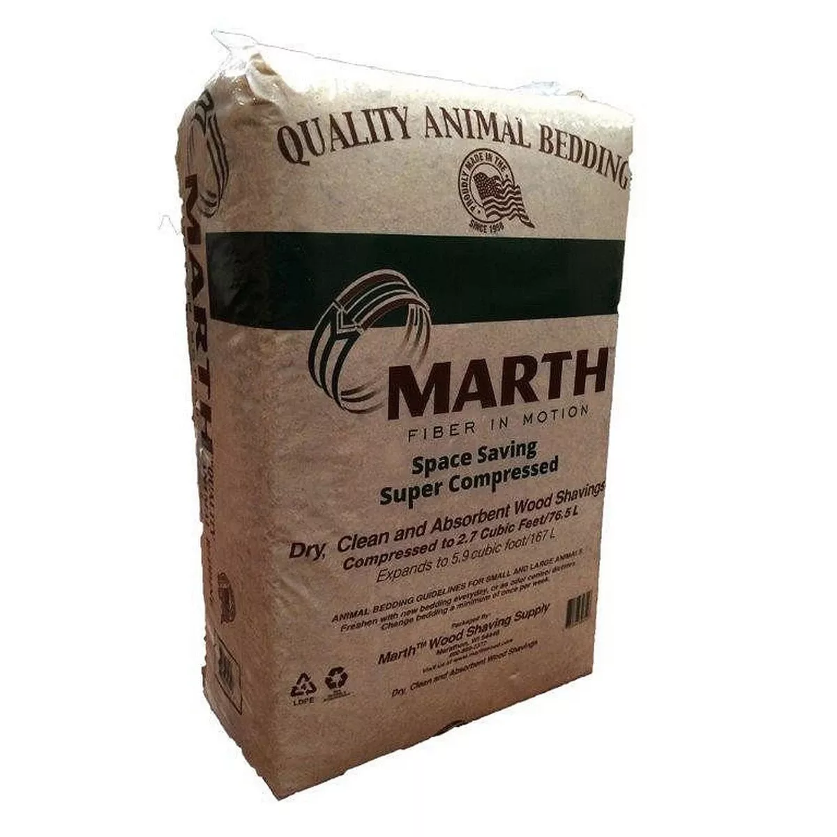 001793 2.7 Cubic Feet Mixed Soft Woods Shavings For Pet Bedding And Mulching