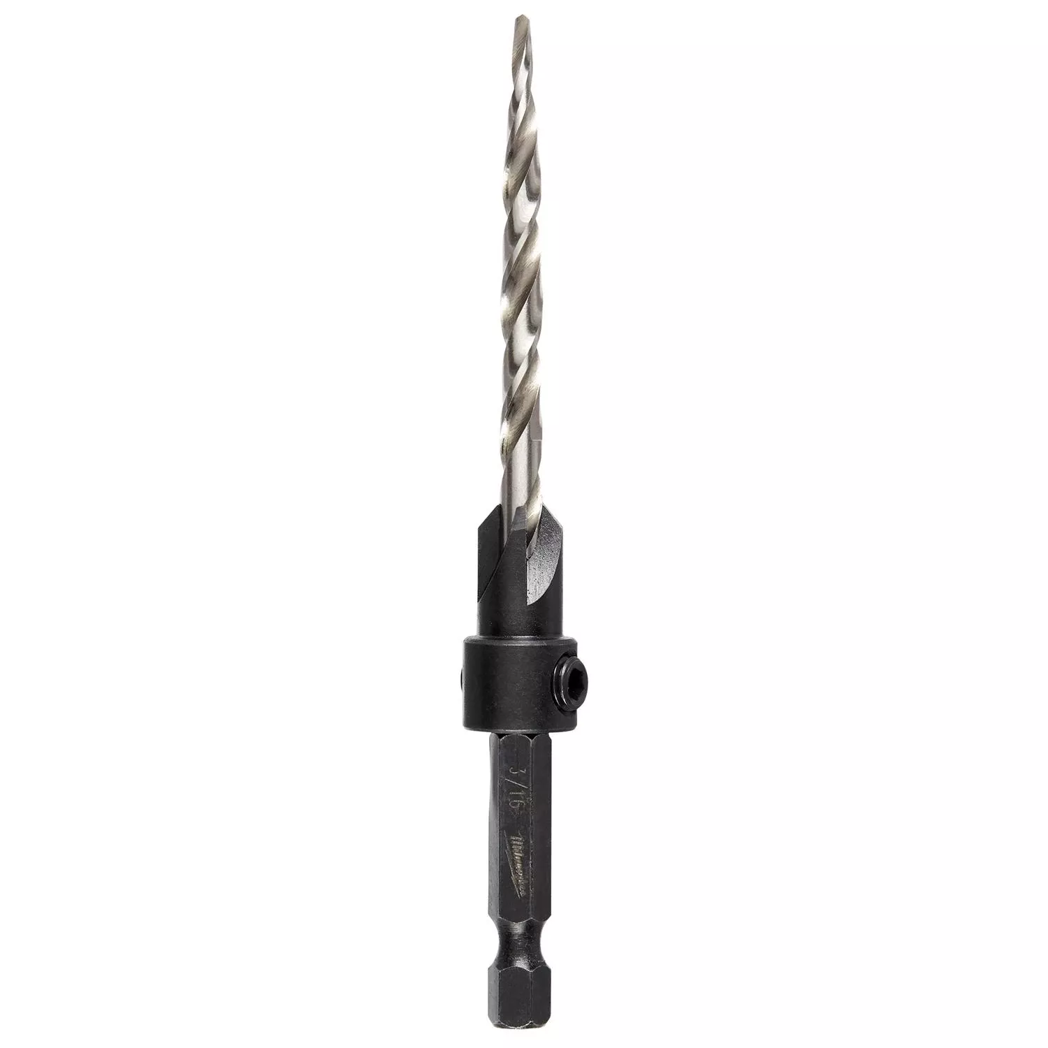 #10 - 3/16 In. High Speed Steel Countersink Bit With Quick Change Hex Shank