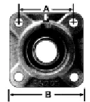 2 Bolt Flange Housing American Style