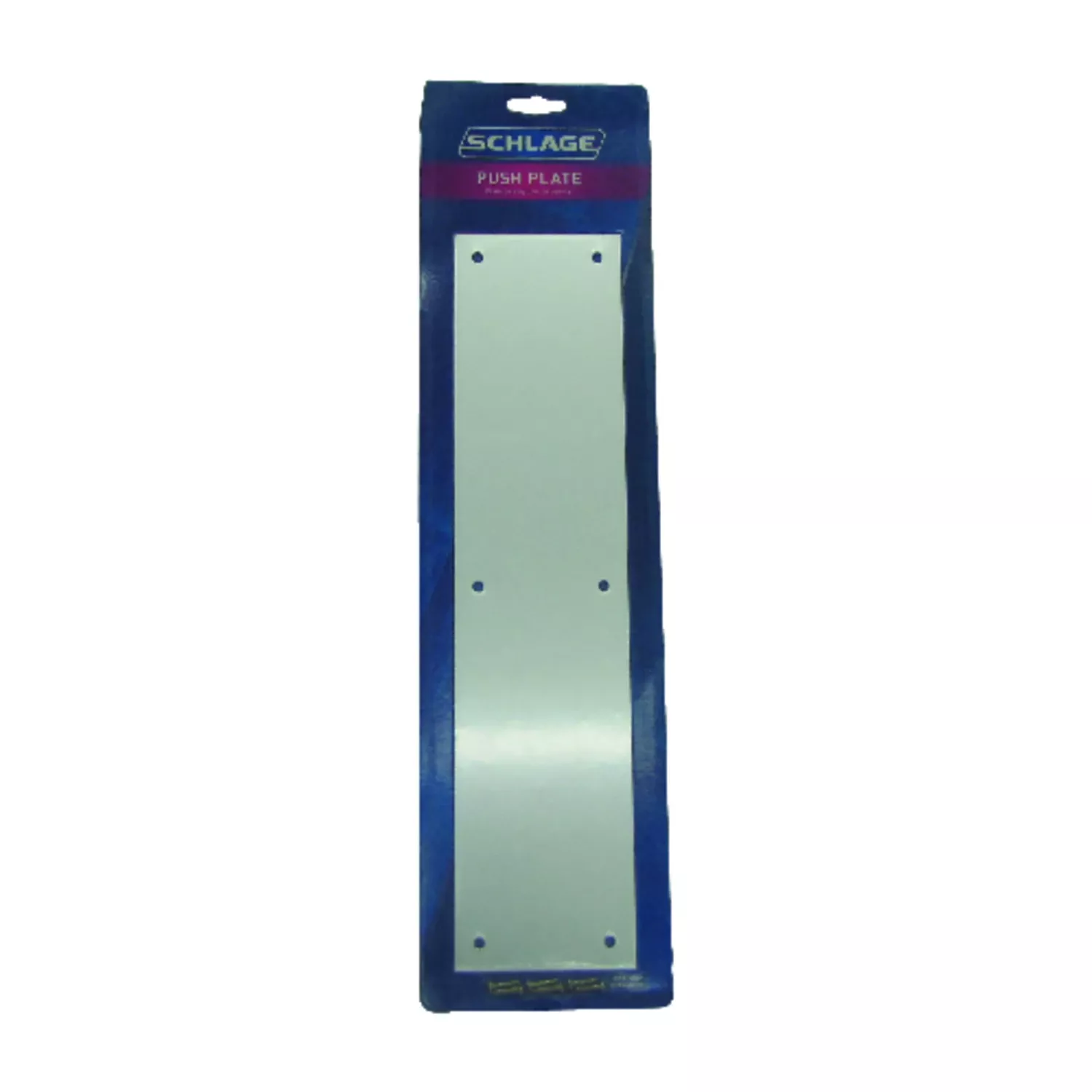3.5 In. H X 15 In. L Aluminum Push Plate - Durable Door Protection