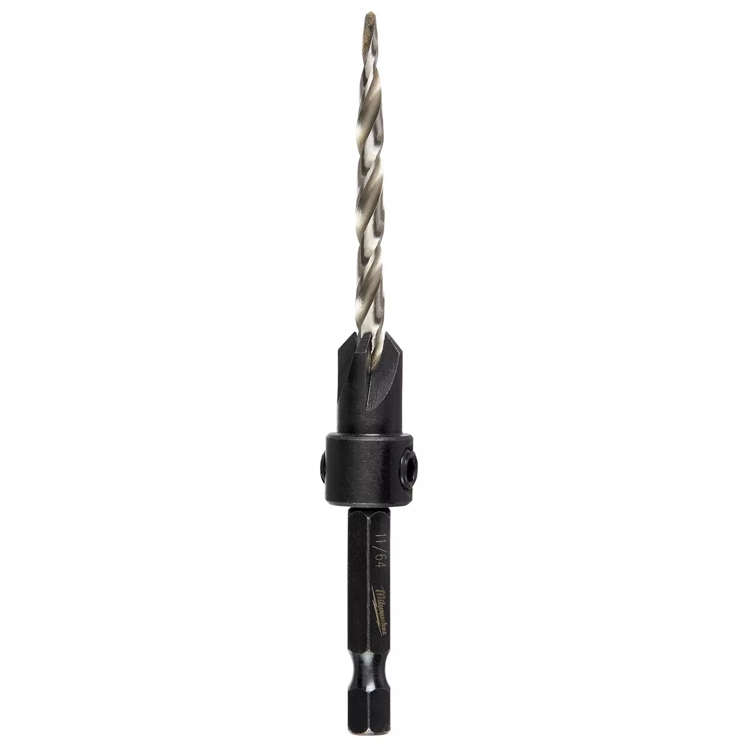 #8 - 11/64 In. High Speed Steel Countersink Bit With Quick Change Hex Shank