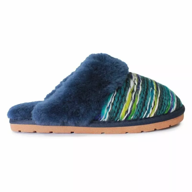 Women's Juarez Black Scuff Slipper, Size Large (8-10 M Us)