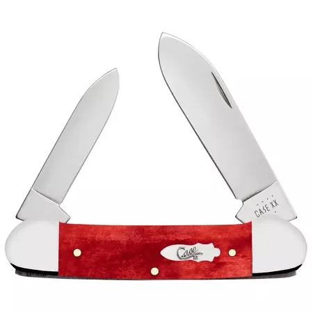 Xx Knives Smooth Old Red Bone Canoe Stainless Steel Pocket Knife Model 11326