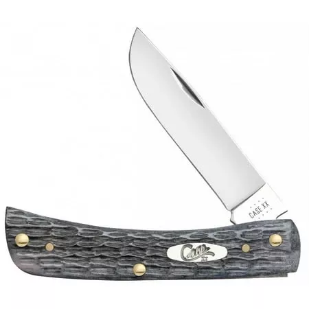Xx Pocket Worn Jigged Gray Bone Sodbuster Jr Cv Steel Pocket Knife