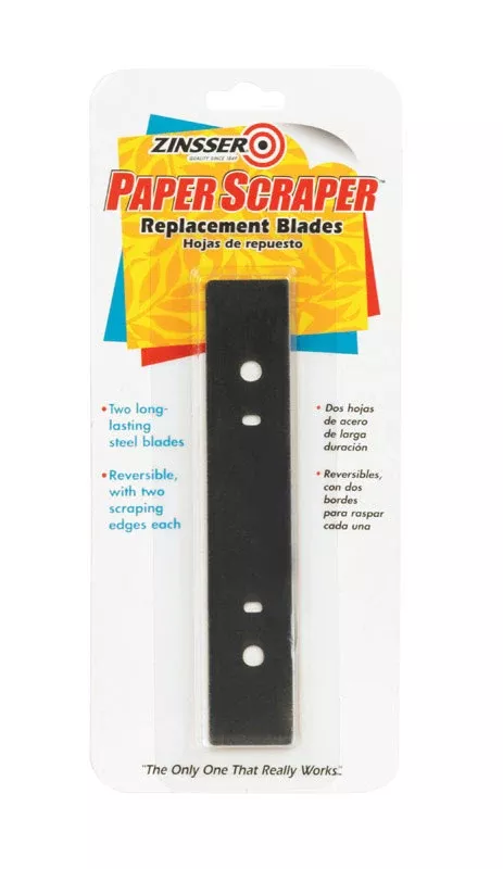 Zinsser Paper Scraper Steel Replacement Blades
