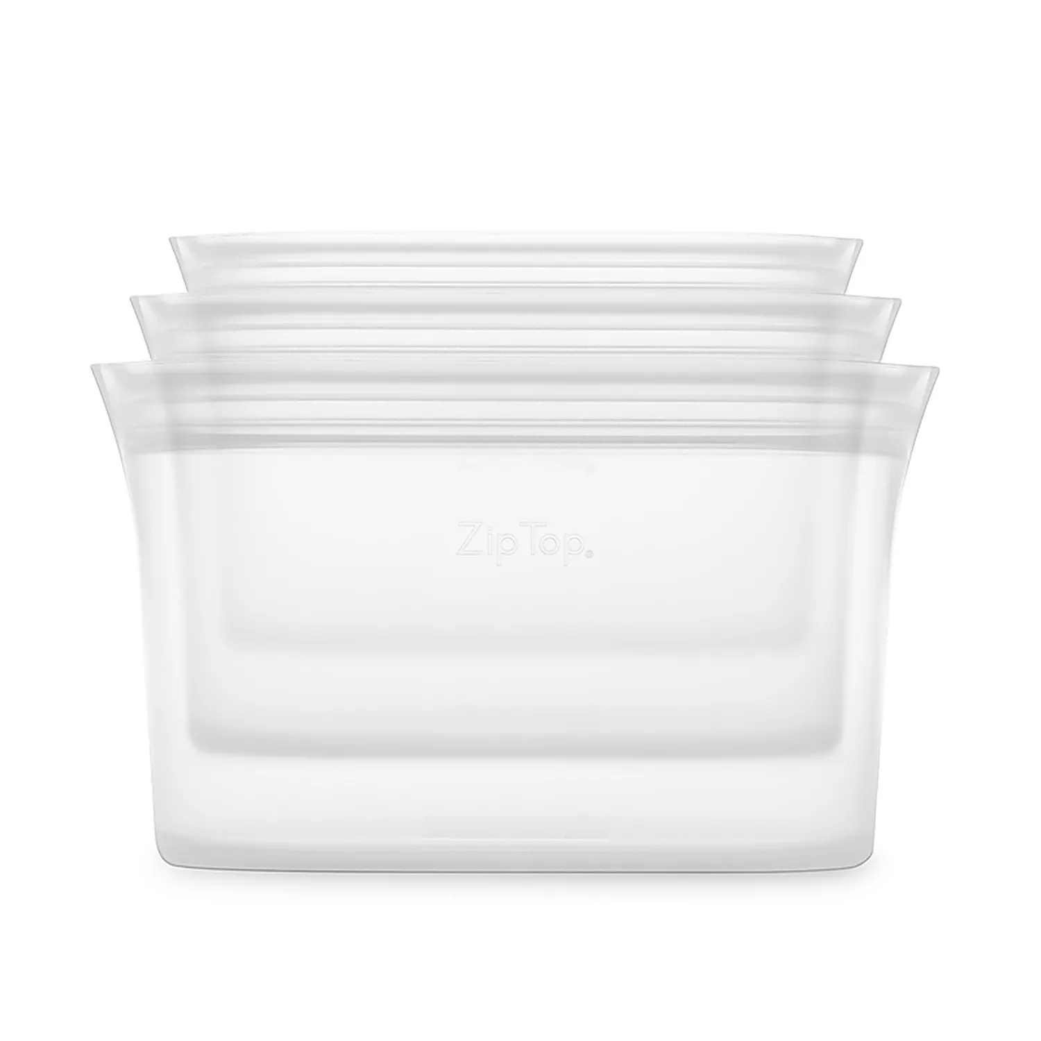 Zip Top - Z-DSH3A-01 - Frost Food Storage Container Set 3 pk